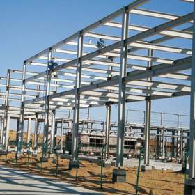 國電內(nèi)蒙古晶陽能源有限公司年產(chǎn)3000噸多晶硅項(xiàng)目管廊鋼結(jié)構(gòu)安裝工程